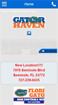 Mobile Screenshot of gatorhaven.com